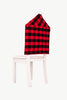 2-Pack Christmas Plaid Chair Covers - Cape Cod Fashionista