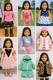 girls doll mystery box assorted outfits gift set