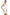 IBKUL 2 PC WHITE Moisture-wicking TENNIS DRESS