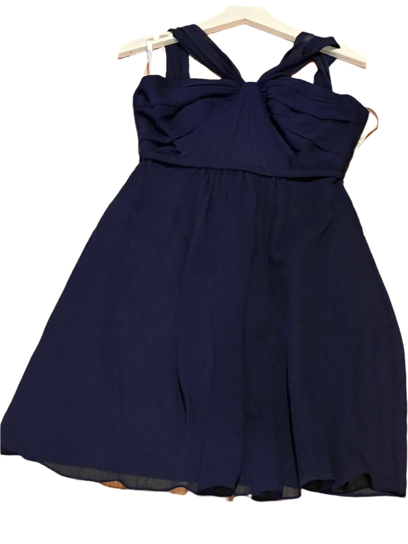 David's Bridal Y-Neck Mini Dress Size 6 Cape Cod Fashionista David's Bridal Y-Neck Mini Dress Size 6 Cape Cod Fashionista