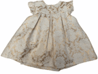 IRIS & IVY BOW JACQUARD TRAPEZE BABY GIRLS DRESS NWOT 12 months