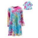 Matching Girl and Doll Cotton Dress for American Girl Doll or Any 18