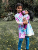 Matching Girl and Doll Cotton Dress for American Girl Doll or Any 18