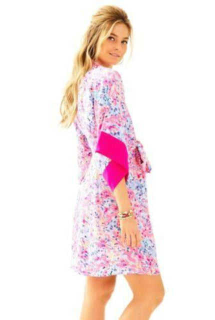 🌺   LILLY PULITZER - SILK  WRAP KIMORA 