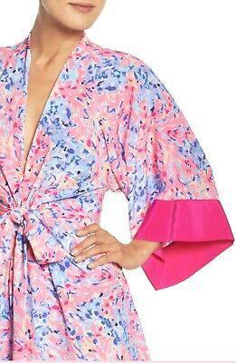 🌺 LILLY PULITZER - SILK WRAP KIMORA 