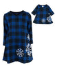 Girls And Dolls MATCHING DOLLIE AND ME Snowflake Dress