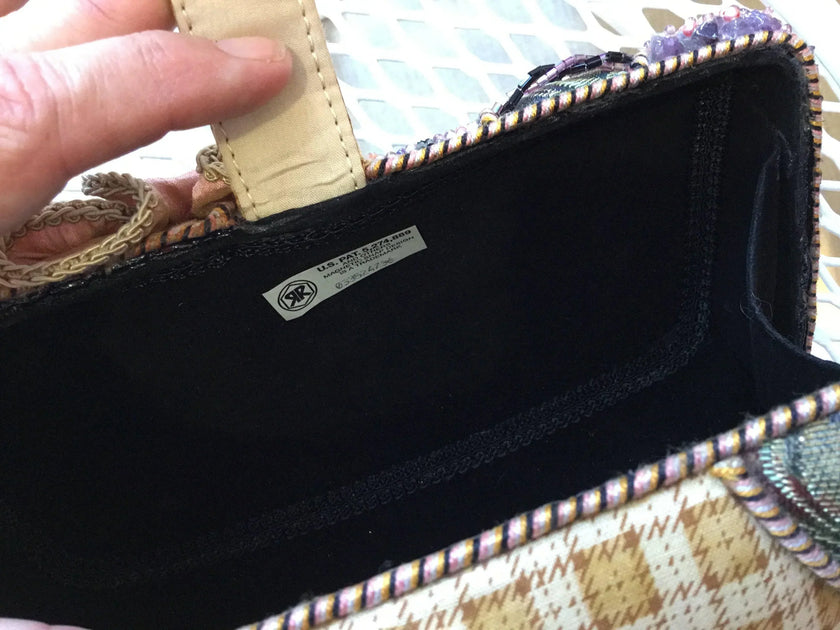 Mary Frances Beaded Fabric Handbag Boho Style EXCELLENT USED CONDITION