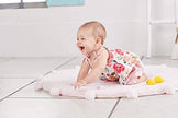 Mud Pie | White & Pink Floral Pinafore & Pink Bloomers - Infant
