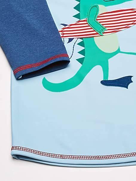 Mud Pie Boys' Alligator Rash Guard