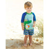 Mud Pie Boys' GREEN GATOR SWIM TRUNK