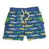 Mud Pie Boys' GREEN GATOR SWIM TRUNK