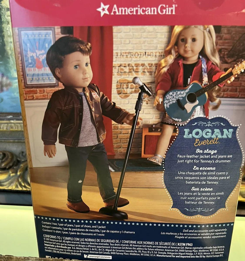 RETIRED American Girl - Logan Everett - 1ST Boy NEW