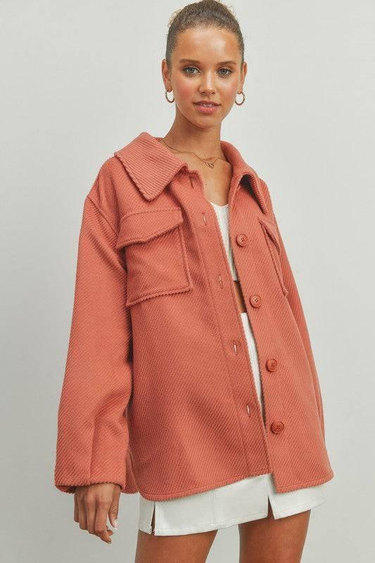 POL Oversized Bailey Shacket