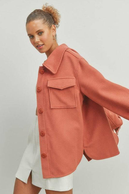 POL Oversized Bailey Shacket