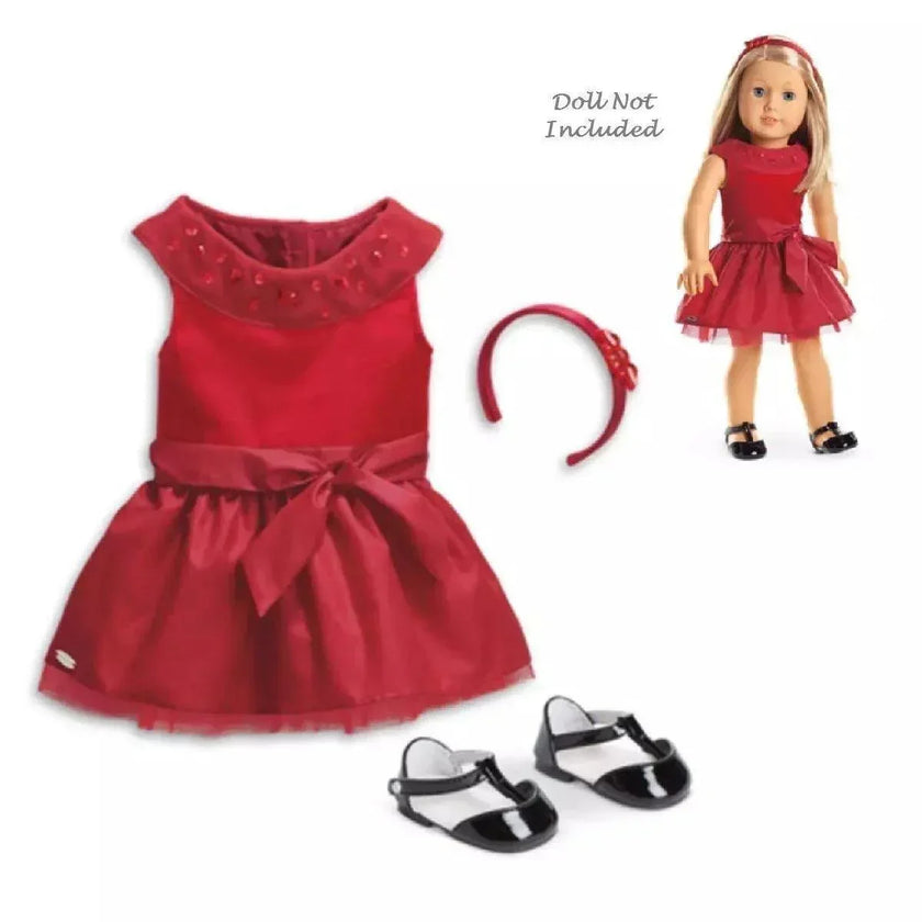 Authentic American Girl Doll Joyful Jewels Holiday Outfit - Cape Cod Fashionista