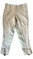 E-land & RHC Irideon  Kid's Meryl Knee Patch Jodpurs – Tan Riding Pants