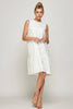 Sundance Tiered Midi Eyelet Summer Dress