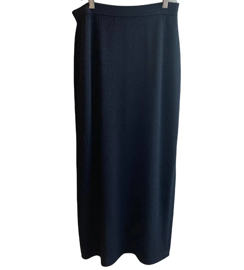 ST JOHN BASICS Knit Maxi Skirt Size 6