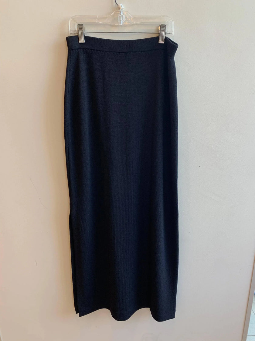 ST JOHN BASICS Knit Maxi Skirt Size 6