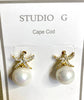 Studio G Shell Starfish Earring in Gold or Silver