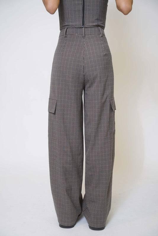 Plaid Cargo Pant with Plenty of Pockets