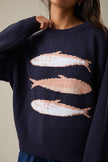 Women’s Coastal Sardine Knit Sweater