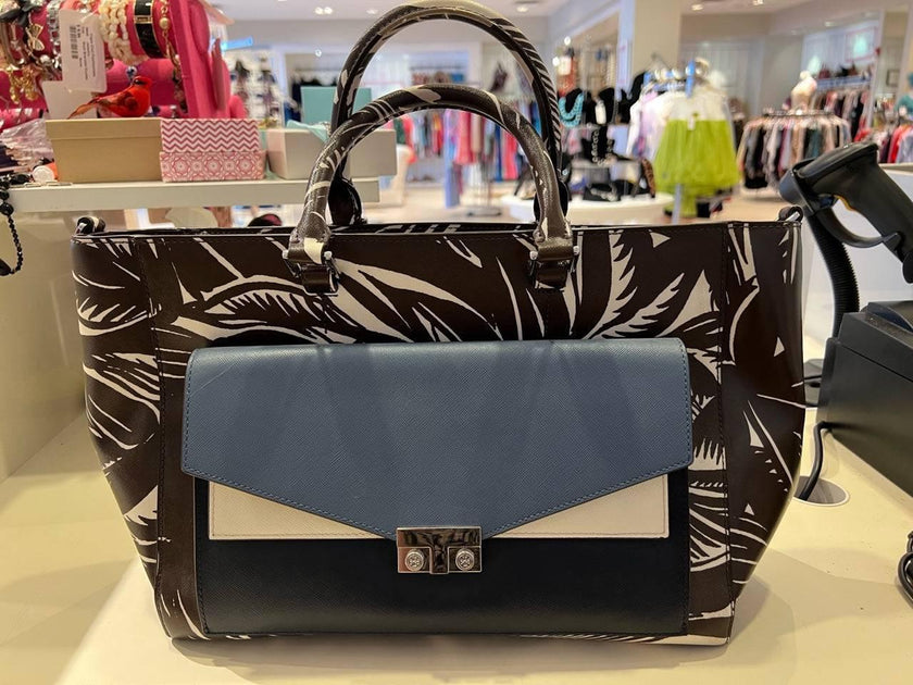 Tory Burch Tabora T Lock Clutch and Tote