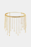 Fringe Chain Alloy Belt