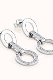 Moissanite 925 Sterling Silver Earrings