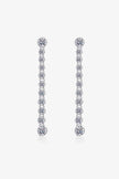 Adored 1.18 Carat Moissanite Long Earrings