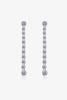 Adored 1.18 Carat Moissanite Long Earrings