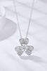 Moissanite Clover Pendant Necklace