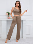 Tank, Cardigan and Pants Set