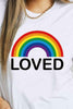 Simply Love LOVED Graphic Cotton T-Shirt