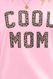 COOL MOM Graphic Drop Shoulder Sweatshirt