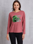 HAPPY ST. PATRICK'S DAY Round Neck T-Shirt