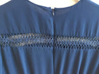 TULAROSA Asher dress In Deep Indigo Navy Blue Lace Size Small EUC