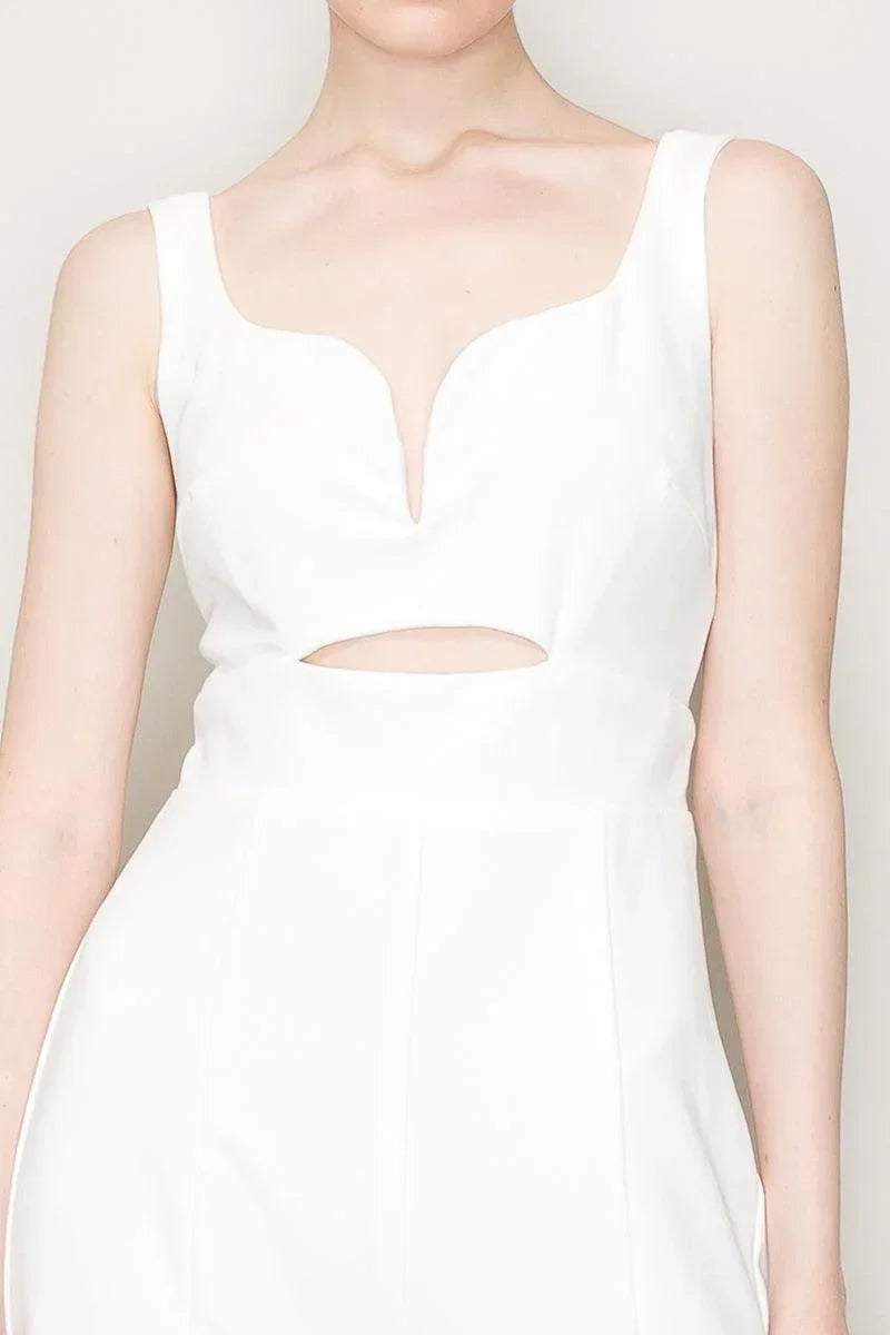 INA Front Cut Out Detail Jumpsuit - Cape Cod Fashionista