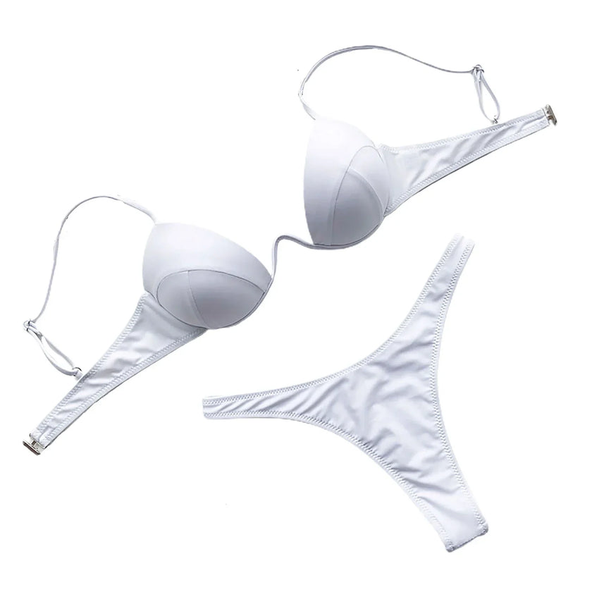 SKY'S Two Piece V-Cut Coastal Bikini set