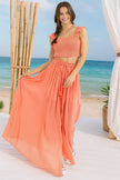 Ayli Coral Dream Escape 2 piece Maxi Skirt Set