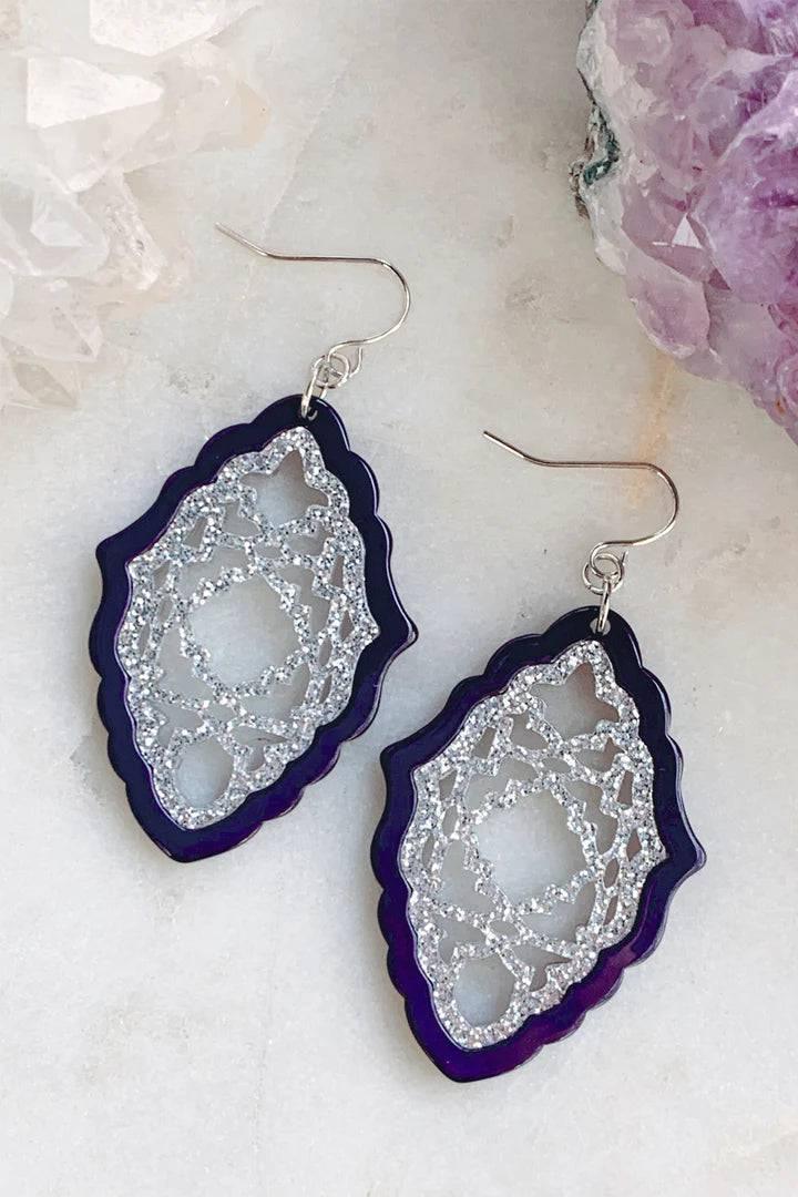 ZENZII Moroccan Lattice Earrings