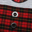 GIRLS TARTAN Reindeer 2 PC GIRLS OUTFIT