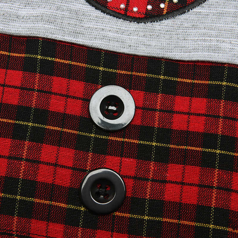 GIRLS TARTAN Reindeer 2 PC GIRLS OUTFIT