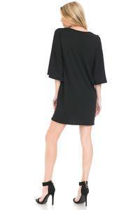 Effortless Elegance: Super Soft Stretch Knit Mini Dress
