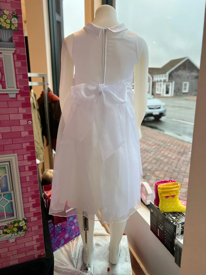 Big Girls Communion Flower Dress