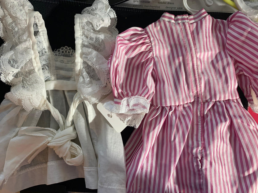 PLEASANT COMPANY American Girl Samantha Birthday Outfit Pinafore RARE 1993