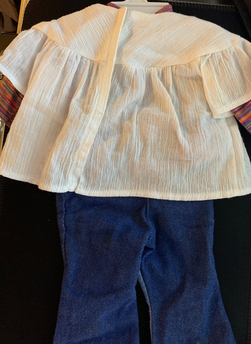 RETIRED AMERICAN GIRL DOLL Julie's Classic 2007 Meet Outfit