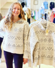 Women's Aztec Cozy Zip Sweater - Cape Cod Fashionista